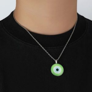 👁️ Awesome Colorful Evil Eye Eyeball Necklace 👁️
